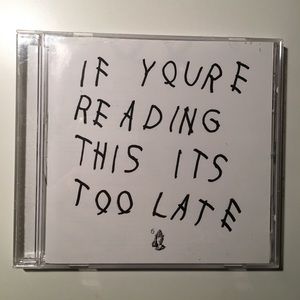 Drake “If You’re Reading This It’s Too Late” Album
